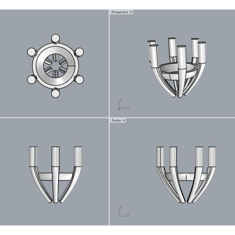 chaton rond série 5 7.4mm