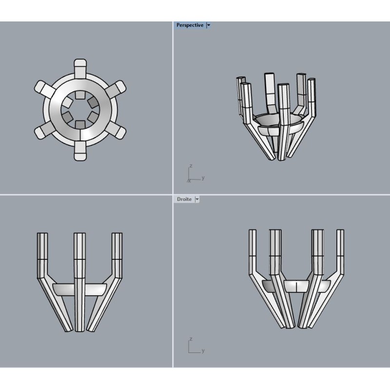 chaton rond série 7 8.5mm