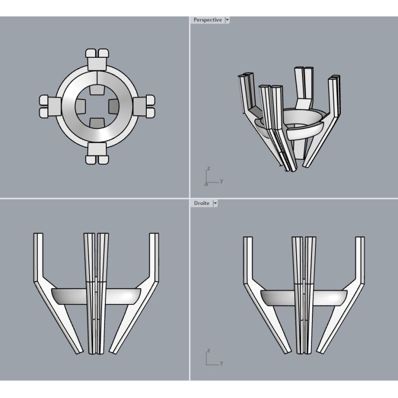 chaton rond série 11 6.5mm