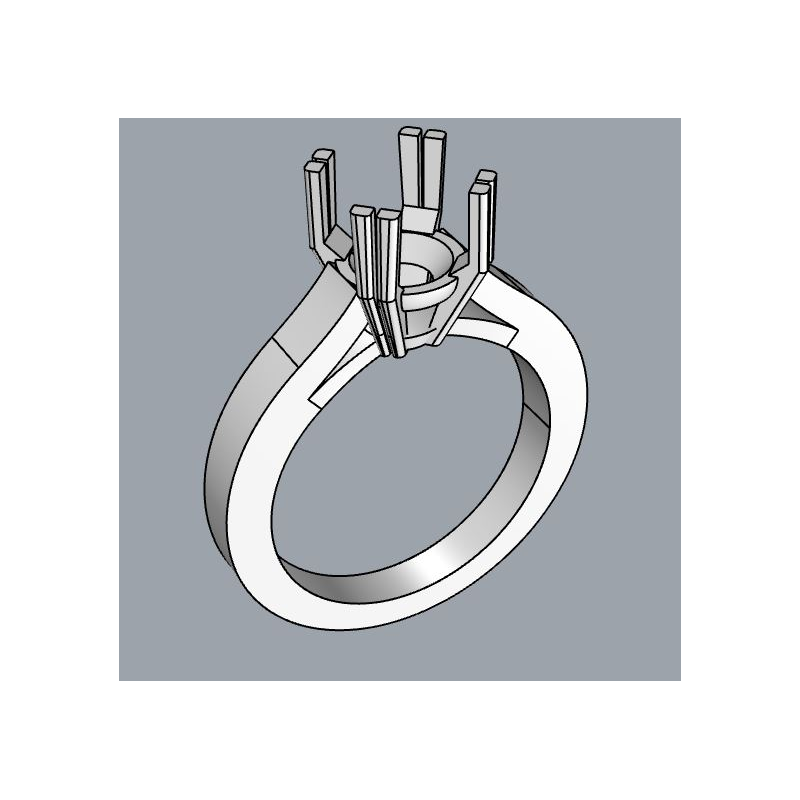 4 double-griffes plat 56 87/10