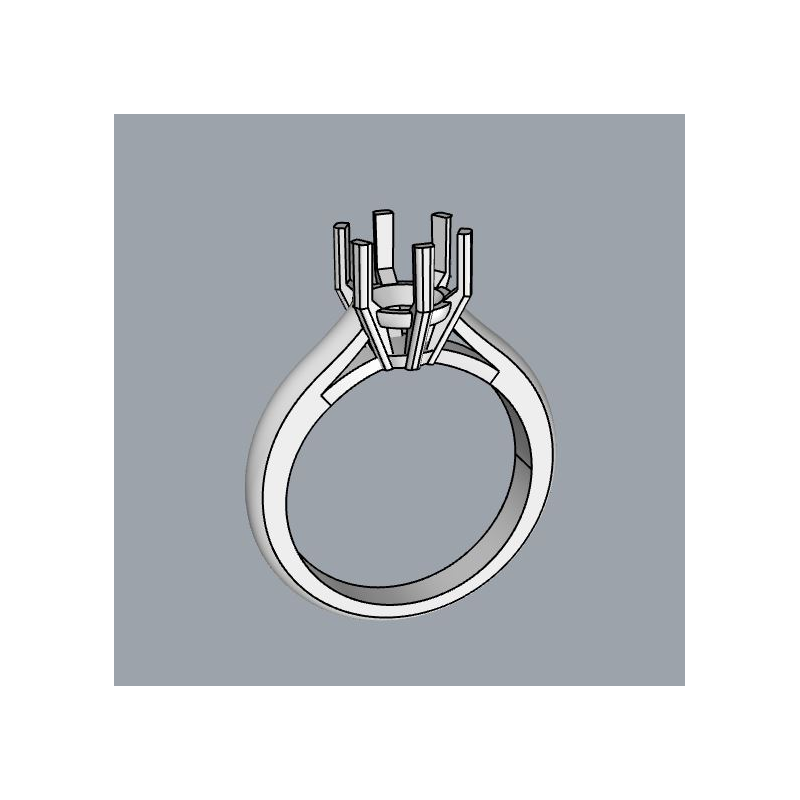 6 griffes bombé 50 65/10