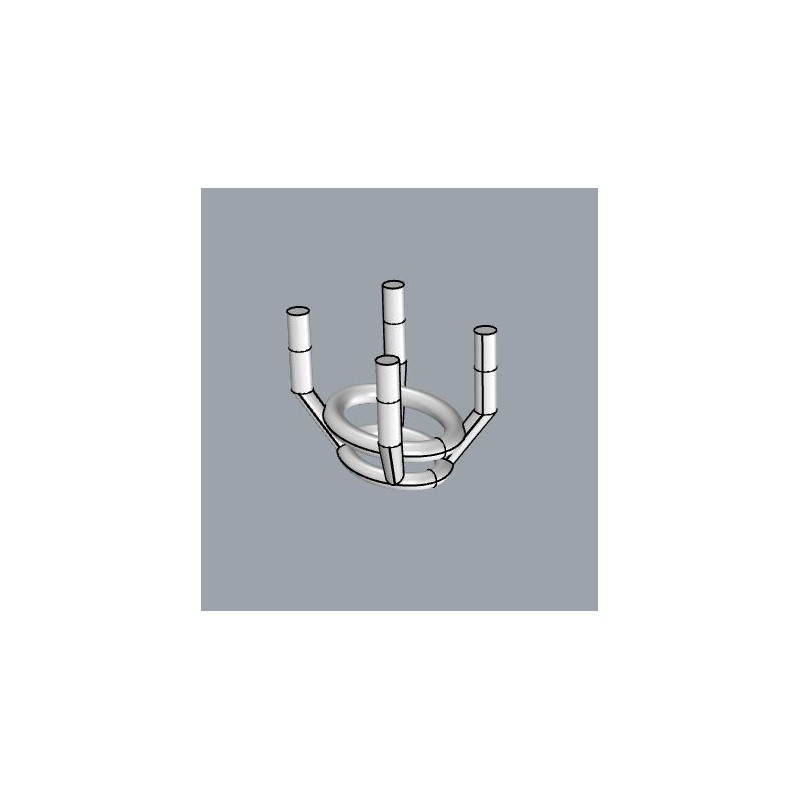 Chaton ovale 1 - 5x3mm